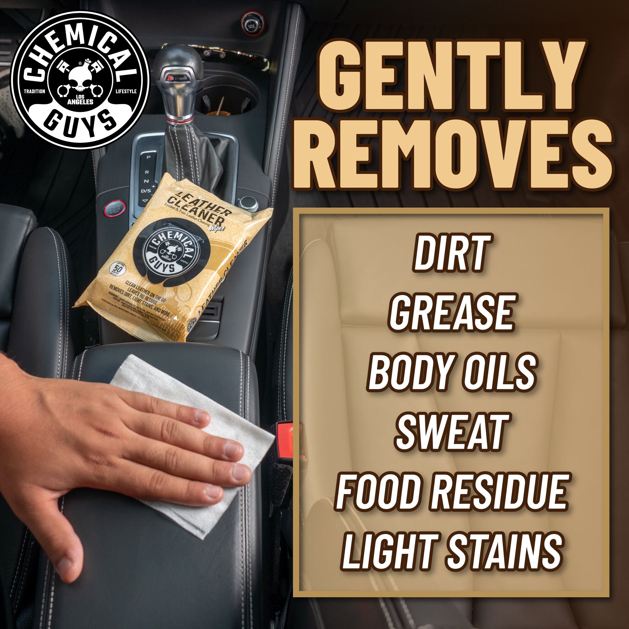 Leather Cleaner Wipes - Image 3