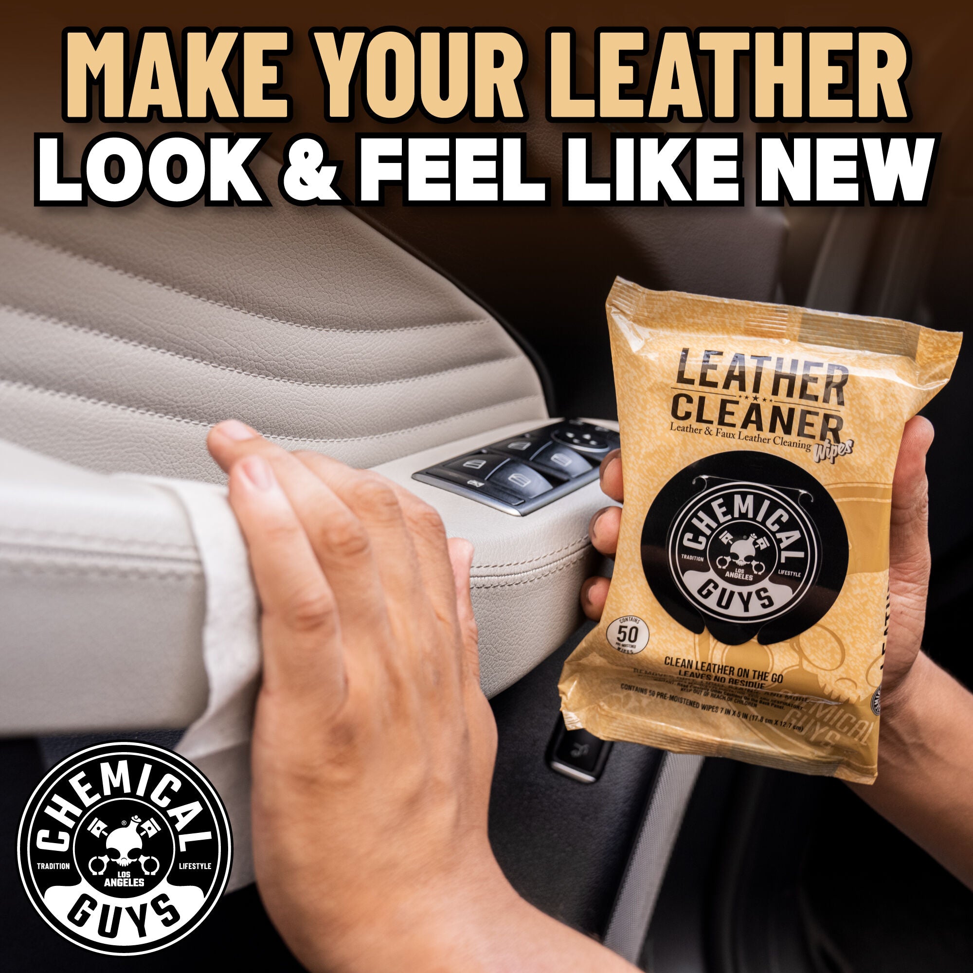 Leather Cleaner Wipes - Image 6