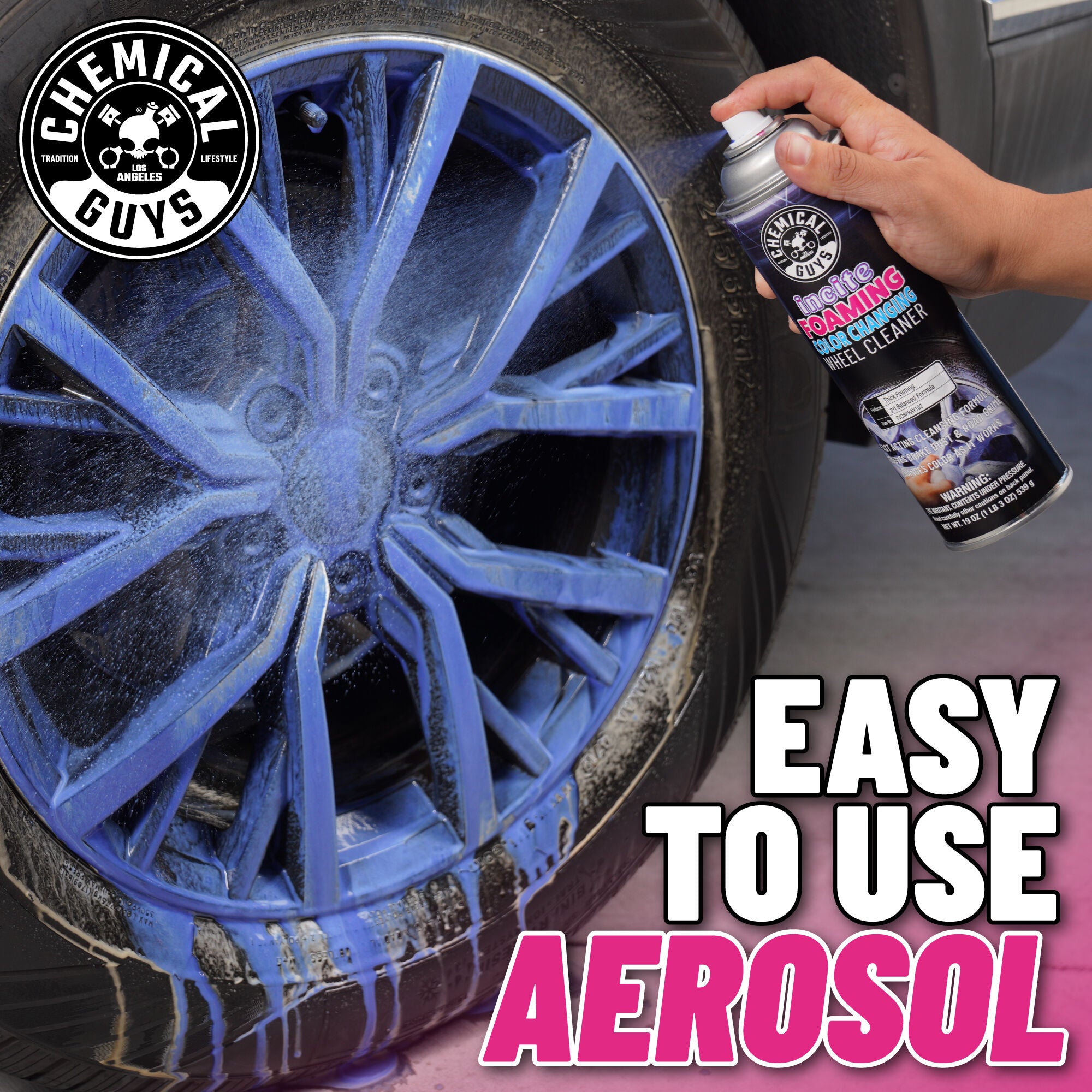 Incite Foaming Wheel Cleaner - Image 5