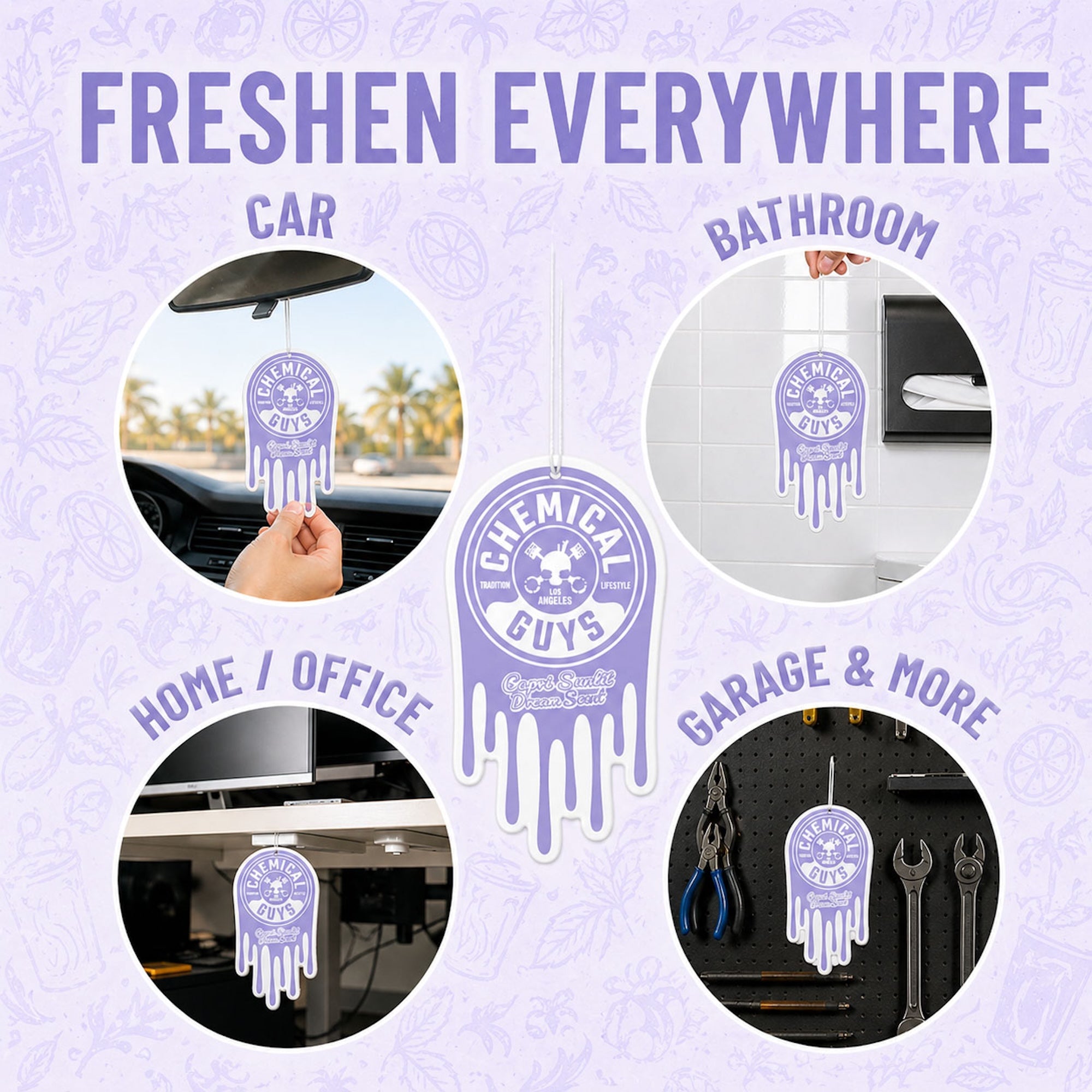 Capri Sunlit Dream Hanging Air Freshener - Image 2
