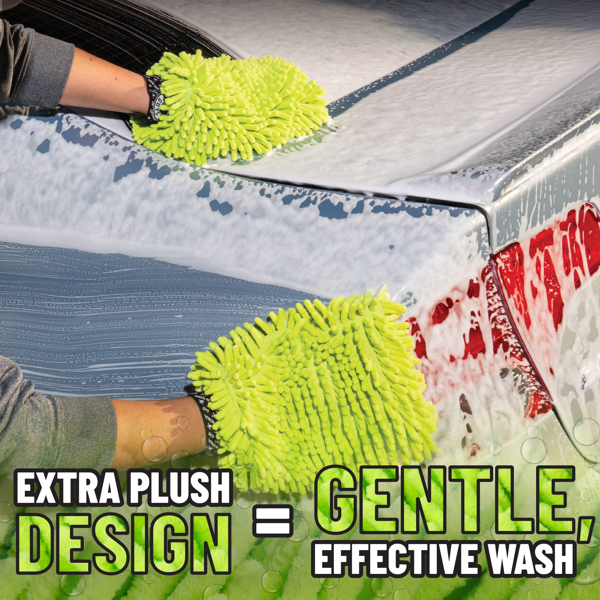 Chenille Wash Mitt (2-Pack) - Image 2